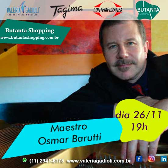 Butantã Shopping – Projeto Natal Musical – Osmar Barutti – 26-11-2021